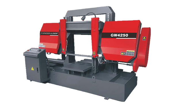 江夏GW4250双柱龙门卧式带锯床