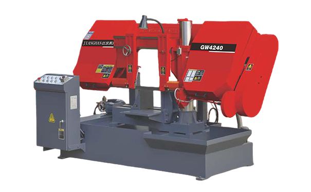 江夏GW4240双柱卧式带锯床