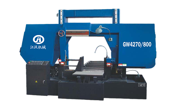 江夏GW4270/800双柱龙门卧式带锯床