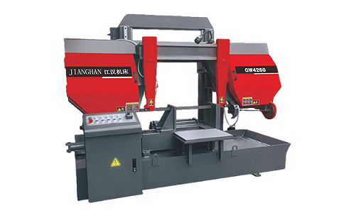 江夏龙门带锯床运行中途停止切割产生的原因是什么？